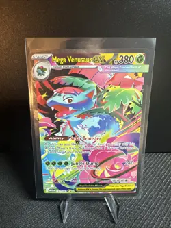 Pokemon TCG Mega Evolutions Mega Venasaur EX Sir Ultra Rare Card 177/132 - Image 1