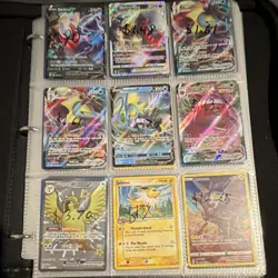 Pokemon TCG Holo Foil Card Lot Binder Darkrai V Inteleon Jolteon Charizard Pika… - Image 1
