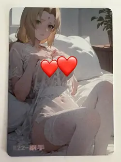 TSUNADE R R-22 Reluctant Goddess Story Collectible Card - Image 1