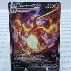 Pokemon TCG Sword & Shield Promo Cards SWSH261 Charizard VMAX NM - Image 1