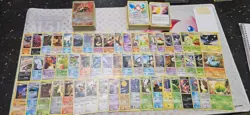 semi vintage pokemon card lot MP/DMG Holos and rares,c,un 200+ - Image 5