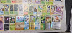 semi vintage pokemon card lot MP/DMG Holos and rares,c,un 200+ - Image 3