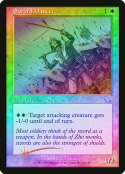 Sword Dancer FOIL Prophecy Near Mint MTG Magic DNA GAMES - Image 1