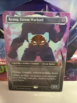 Krang, Utrom Warlord (Borderless) 221 NM MTG TMT Magic - Image 1
