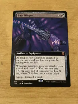 Pact Weapon (Extended Art) [Commander Legends: Battle for Baldur's Gate] NM - Image 1