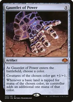 MTG Magic the Gathering Gauntlet of Power (223/520) Dominaria Remastered NM - Image 1