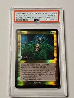 Magic MTG - Voidslime PSA 10 Serial #295/500 RVR #388 Ravnica Remastered - Image 1