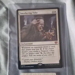 Magic: The Gathering Smothering Tithe Commander Masters Mythic Enchantment 57 EN - Image 1