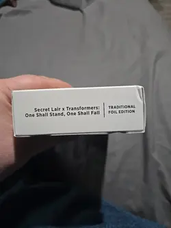 FOIL Edition MTG Secret Lair TRANSFORMERS Lands: One Shall Stand ... SEALED - Image 1