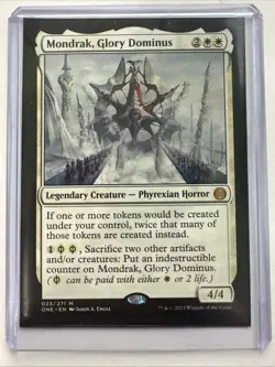 Mondrak, Glory Dominus Promo Pack: Phyrexia: All Will Be One Regular - Image 1