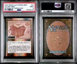 Jalum Tome (Schematic) (Serial Numbered) - The Brothers' War: Retro Frame PSA 9 - Image 2