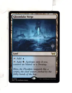 MTG SkeenAB Gloomlake Verge PACK PROMO from DSK. NM. - Image 1