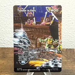 Trouble in Pairs (Borderless) Teenage Mutant Ninja Turtles Source Material... - Image 1