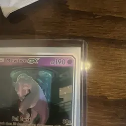 Pokemon Mewtwo GX Secret Shining Shiny Holo Rare 78/73 Shining Legends Holo - Image 3