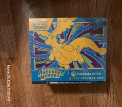 Pokemon TCG: ME2.5 Ascended Heroes Pokemon Center Elite Trainer Box ETB IN HAND - Image 1