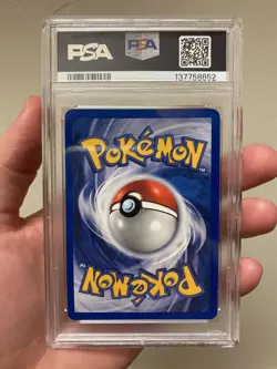 Pokemon TCG, Rainbow Energy 17/82 Team Rocket Holo PSA 7 [NM] - Image 2