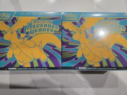 2X Pokemon Ascended Heroes Elite Trainer Boxes ETBs Factory Sealed - Image 1