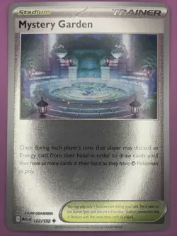 Mystery Garden 122/132 Mega Evolution Reverse Holo Pokemon Card - Image 1