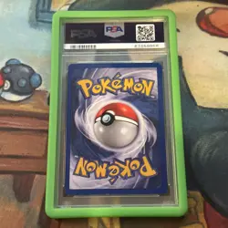 PSA 8 Dark Golbat Holo Rare 1st Edition 7/82 Team Rocket Pokemon SWIRL + Guard - Image 3