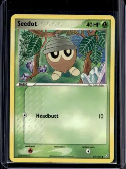 2006 Pokemon EX Crystal Guardians Seedot #60/100 - Image 1