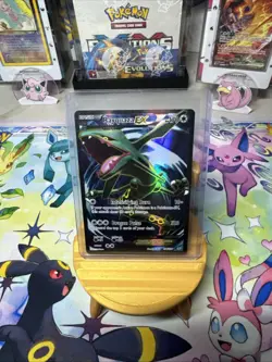 Pokemon TCG Rayquaza EX Full Art Ultra Rare Roaring Skies 2015 104/108 - Image 2