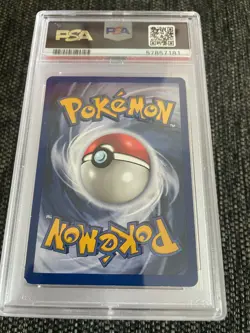 1999 Pokemon TCG MACHAMP 1st Edition HOLO Base Set Unlimited #8/102 PSA 7 - NM - Image 2