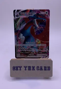 Pokemon TCG Salamence VMAX Darkness Ablaze 144/189 Holo Ultra Rare - Image 1