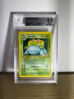 Base Set Unlimited / Venusaur 15 /BGS 8.5 - Pokemon TCG - Image 1
