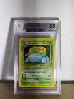 Base Set Unlimited / Venusaur 15 /BGS 8.5 - Pokemon TCG - Image 2
