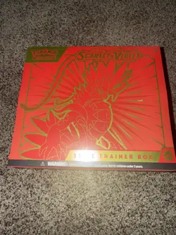 Pokemon Scarlet And Violet Koraidon ETB Elite Trainer Box Sealed New - Image 2