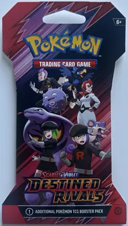 Sealed 2025 Pokemon TCG Scarlet & Violet Destined Rivals Sleeve Booster Pack! - Image 1
