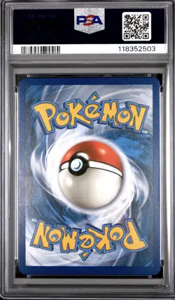 2017 POKEMON SUN & MOON GUARDIANS RISING #132 FA/ALOLA.NINETALES GX - PSA 3 - Image 2