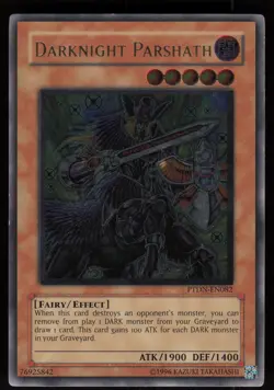 Darknight Parshath (UTR) PTDN-EN082 Ultimate Rare Yu-Gi-Oh - Image 1