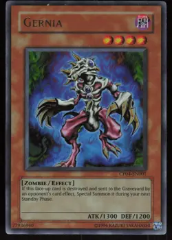 Gernia CP04-EN001 Ultra Rare Yu-Gi-Oh - Image 1