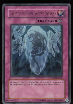 Grave of the Super Ancient Organism RGBT-EN078 Ultra Rare Yu-Gi-Oh - Image 1