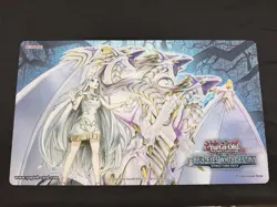 Yu-Gi-Oh! Official Blue Eyes White Destiny Structure Maiden of White Playmat! - Image 1