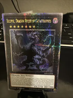Eclipse, Dragon Ruler of Catastrophes - ALIN-EN048 (QCR) Yugioh (NM) - Image 1