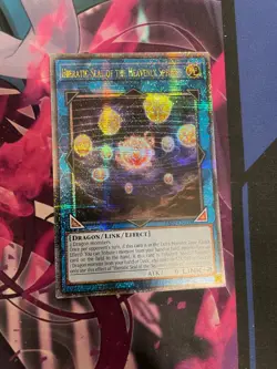 YUGIOH - HIERATIC SEAL OF THE HEAVENLY SPHERES - RA02 - NM - QUARTER CENTURY - Image 1