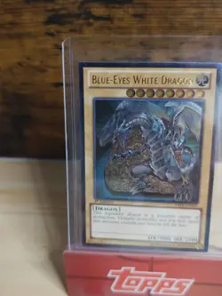 Yu-Gi-Oh Blue Eyes White Dragon YSKR-EN001 1st Edition Ultimate Rare - Image 3