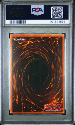 2003 YU-GI-OH! MFC-MAGICIAN'S FORCE 1ST EDITION #105 DARK PALADIN PSA 7 - Image 2