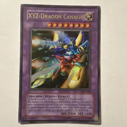 XYZ-Dragon Cannon MFC-052 YuGiOh Magician's Force Holo - Image 1