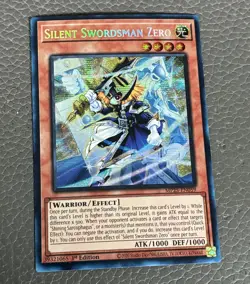 Yugioh! Silent Swordsman Zero - LEDE-EN002 - Ultra Rare - 1st Edition - Image 1