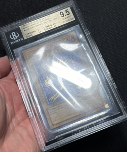 Yu-Gi-Oh! Tri-Horned Dragon LOB-000 Secret Rare 1st Edition PSA/BGS 9.5 Gem Mint - Image 4