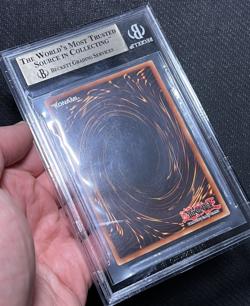 Yu-Gi-Oh! Tri-Horned Dragon LOB-000 Secret Rare 1st Edition PSA/BGS 9.5 Gem Mint - Image 5