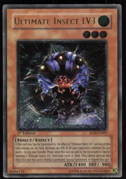 Ultimate Insect LV3 (UTR) RDS-EN007 Ultimate Rare 1st Edition Yu-Gi-Oh - Image 1