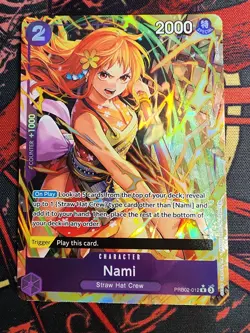 Nami (Alternate Art) PRB02-012 Premium Booster -The Best- Vol. 2 Foil - Image 1