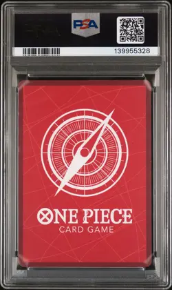 2025 ONE PIECE PROMOS DODGERS X ONE PIECE NIGHT #010 MONKEY D. LUFFY PSA 10 - Image 2