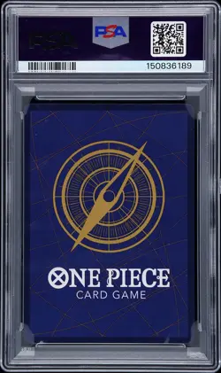 2025 ONE PIECE PRB02-PREMIUM BOOSTER MANGA ALTERNATE ART VOL.2 SANJI PSA 10 - Image 2