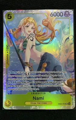 Nami (053) EB03-053 Extra Booster: One Piece Heroines Edition Foil - Image 1