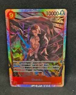 One Piece Starter Deck 23 Super Rare Shanks ST23-002 Foil - Image 1